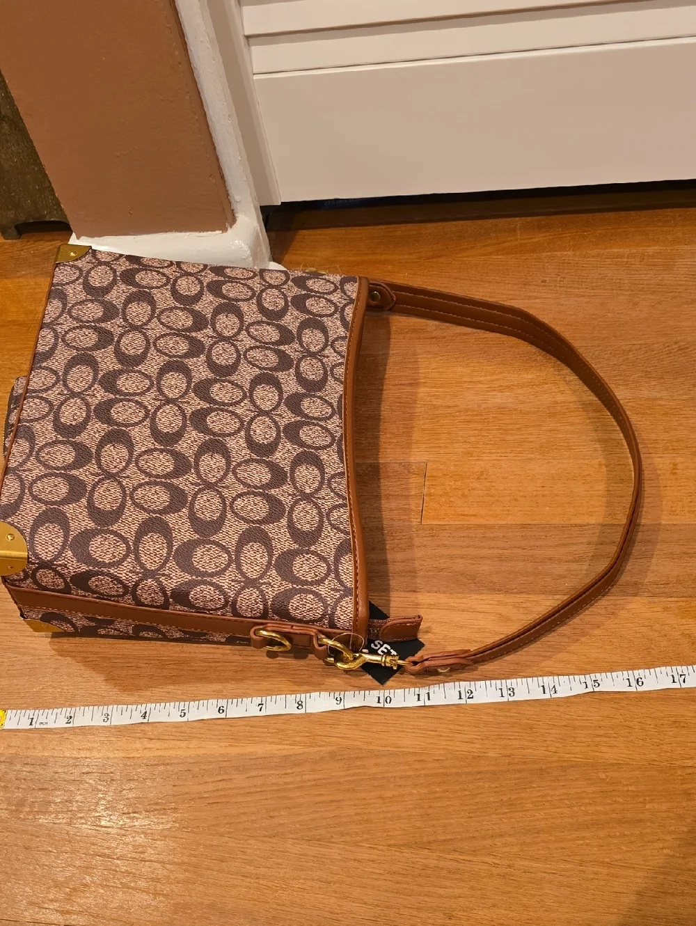 FASHION Signature Pattern Two-Piece Bag Set - Picture 8 of 9